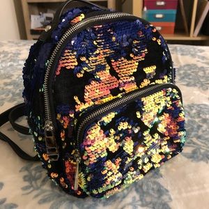 *SOLD on Mercari* Madden Girl Sequin Backpack